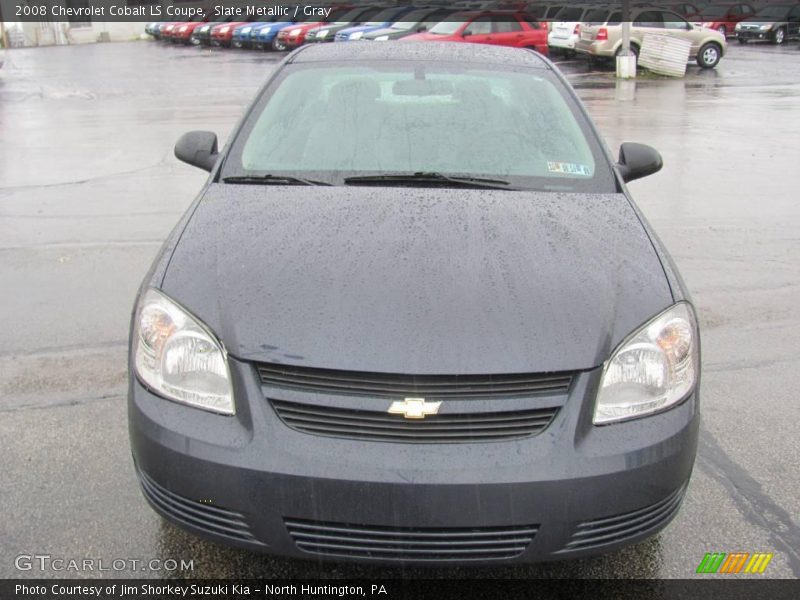 Slate Metallic / Gray 2008 Chevrolet Cobalt LS Coupe