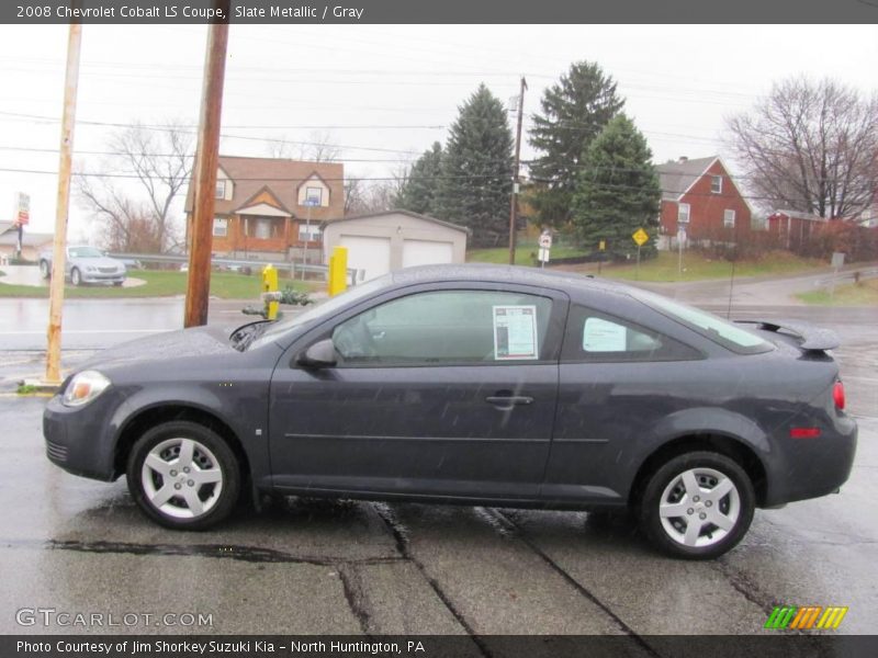 Slate Metallic / Gray 2008 Chevrolet Cobalt LS Coupe