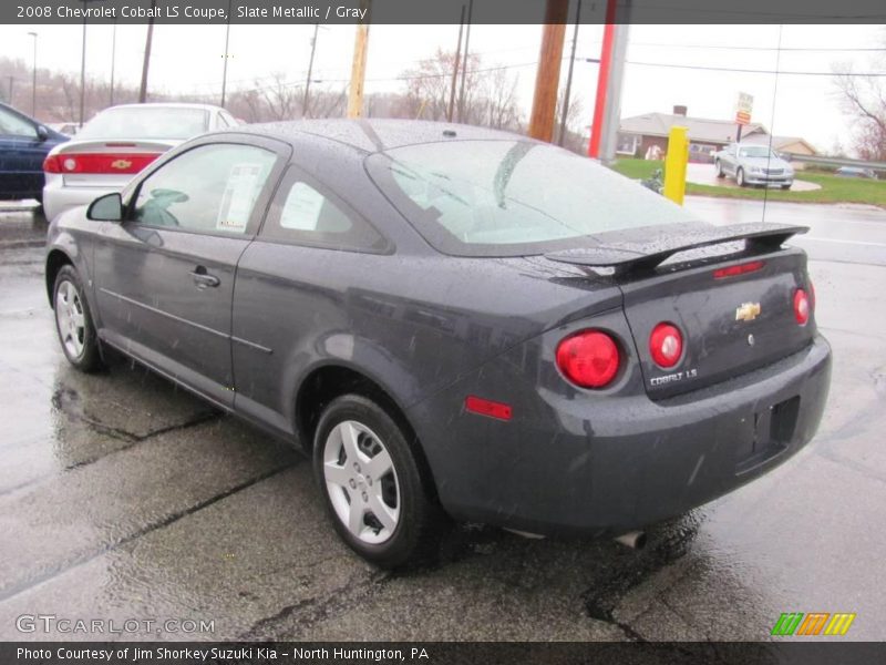 Slate Metallic / Gray 2008 Chevrolet Cobalt LS Coupe