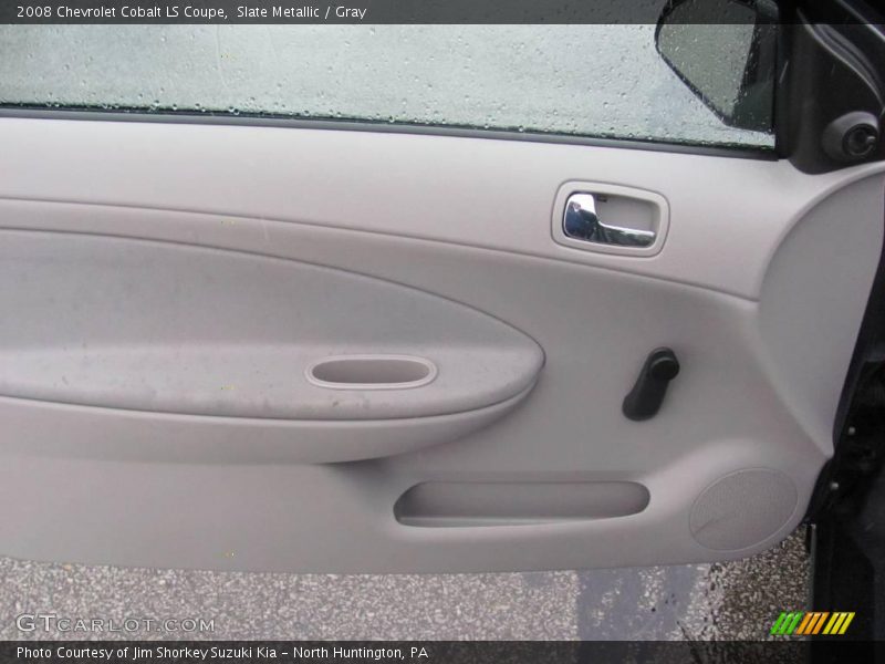 Slate Metallic / Gray 2008 Chevrolet Cobalt LS Coupe