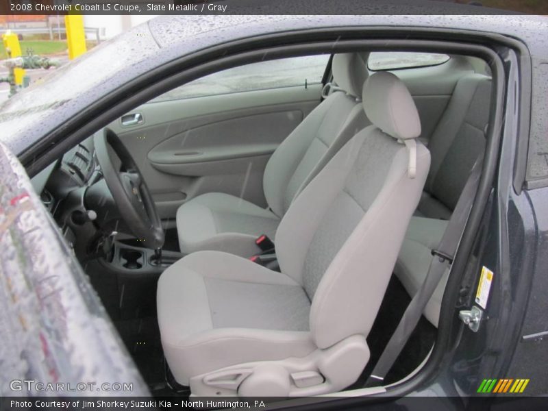 Slate Metallic / Gray 2008 Chevrolet Cobalt LS Coupe