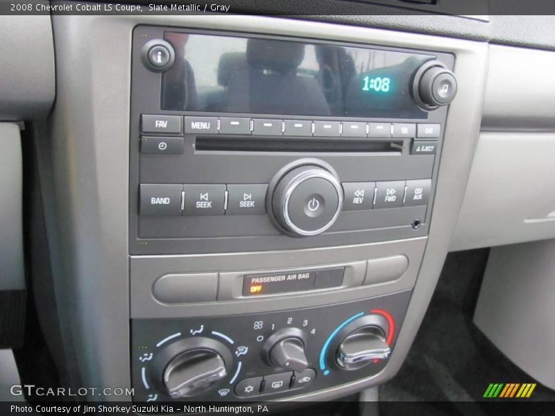 Slate Metallic / Gray 2008 Chevrolet Cobalt LS Coupe