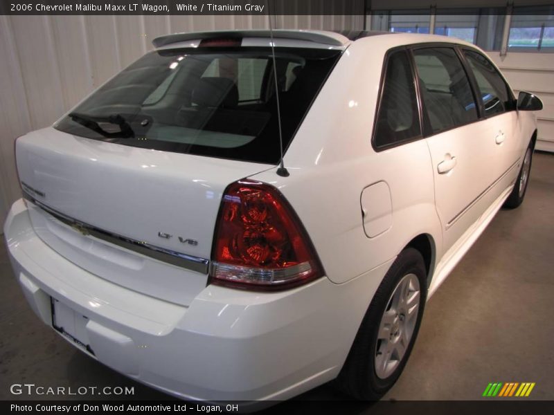 White / Titanium Gray 2006 Chevrolet Malibu Maxx LT Wagon