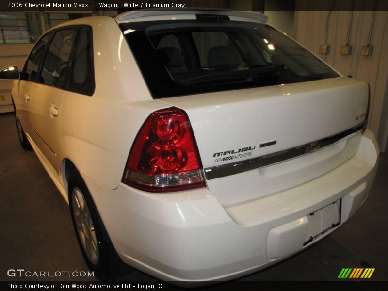 White / Titanium Gray 2006 Chevrolet Malibu Maxx LT Wagon