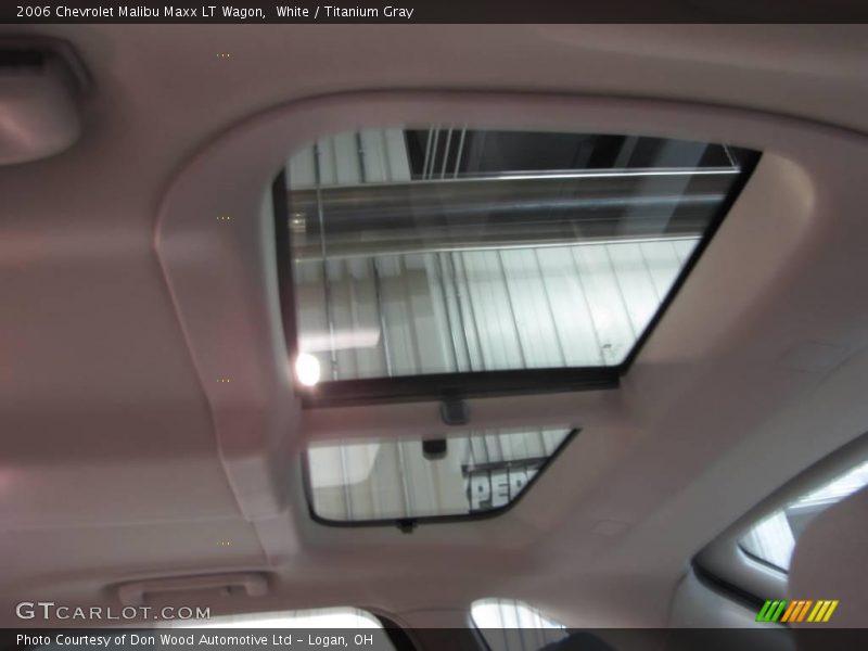 White / Titanium Gray 2006 Chevrolet Malibu Maxx LT Wagon
