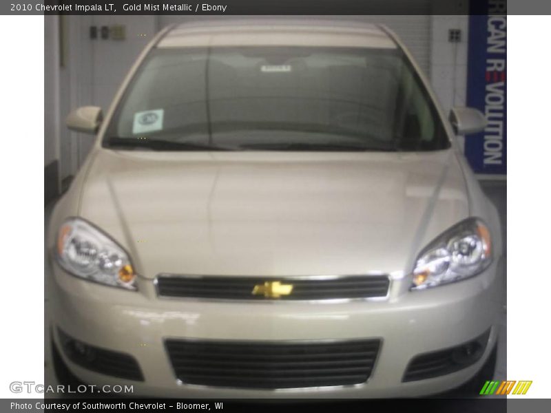Gold Mist Metallic / Ebony 2010 Chevrolet Impala LT