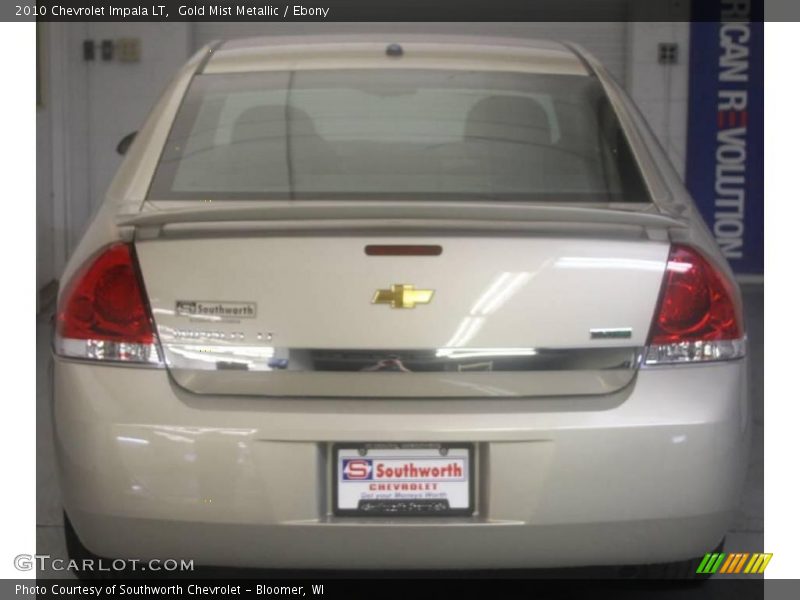 Gold Mist Metallic / Ebony 2010 Chevrolet Impala LT
