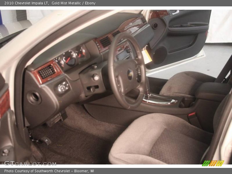 Gold Mist Metallic / Ebony 2010 Chevrolet Impala LT