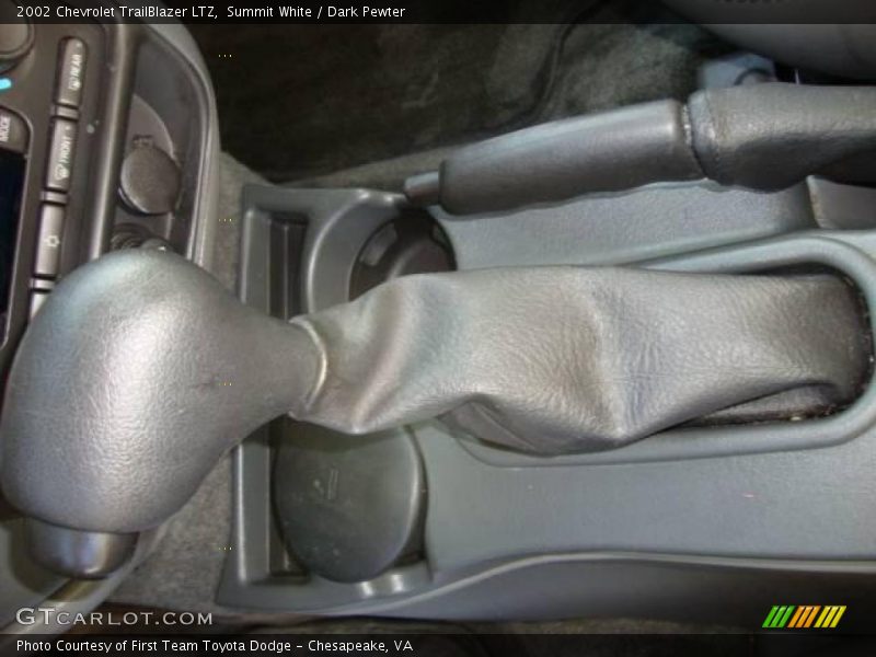 Summit White / Dark Pewter 2002 Chevrolet TrailBlazer LTZ