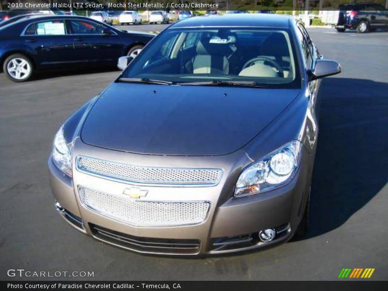 Mocha Steel Metallic / Cocoa/Cashmere 2010 Chevrolet Malibu LTZ Sedan
