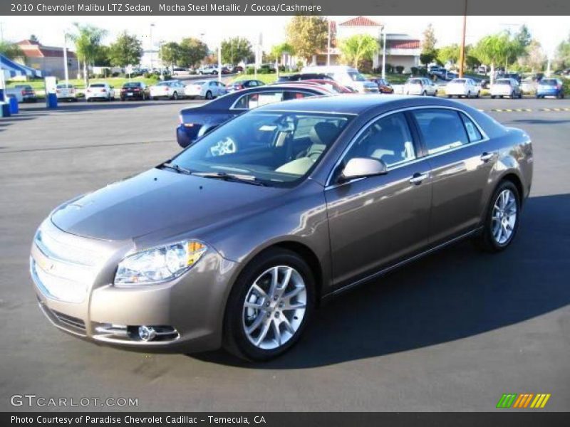 Mocha Steel Metallic / Cocoa/Cashmere 2010 Chevrolet Malibu LTZ Sedan