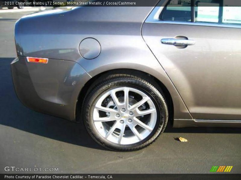 Mocha Steel Metallic / Cocoa/Cashmere 2010 Chevrolet Malibu LTZ Sedan