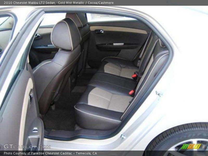 Gold Mist Metallic / Cocoa/Cashmere 2010 Chevrolet Malibu LTZ Sedan