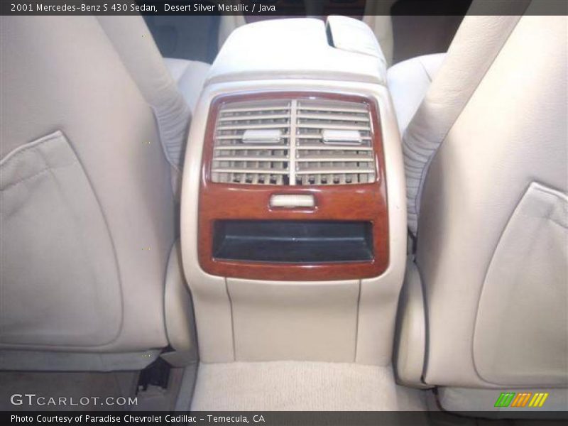 Desert Silver Metallic / Java 2001 Mercedes-Benz S 430 Sedan