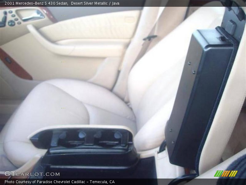 Desert Silver Metallic / Java 2001 Mercedes-Benz S 430 Sedan