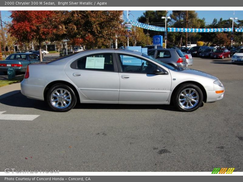 Bright Silver Metallic / Agate 2000 Chrysler 300 M Sedan