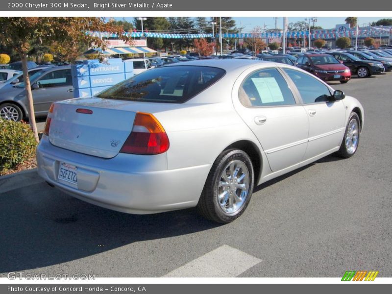 Bright Silver Metallic / Agate 2000 Chrysler 300 M Sedan