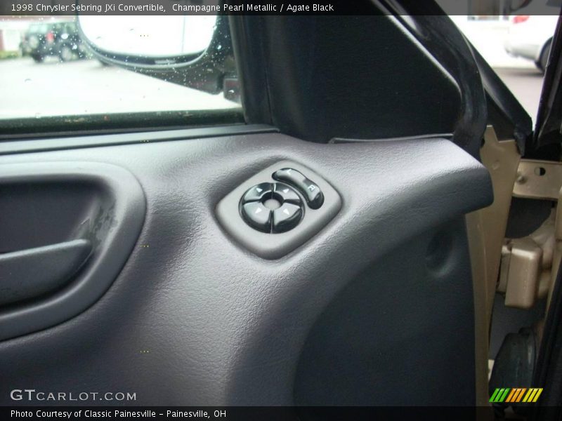 Champagne Pearl Metallic / Agate Black 1998 Chrysler Sebring JXi Convertible