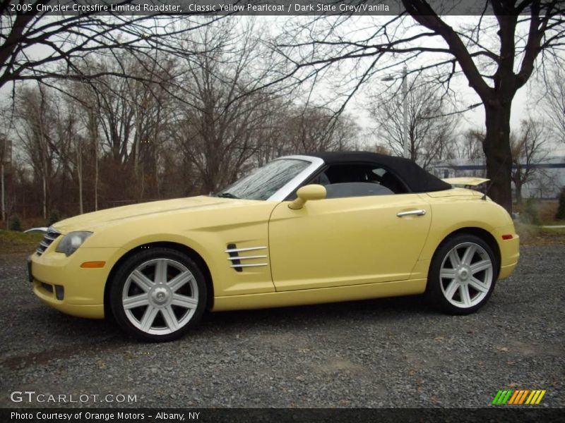  2005 Crossfire Limited Roadster Classic Yellow Pearlcoat