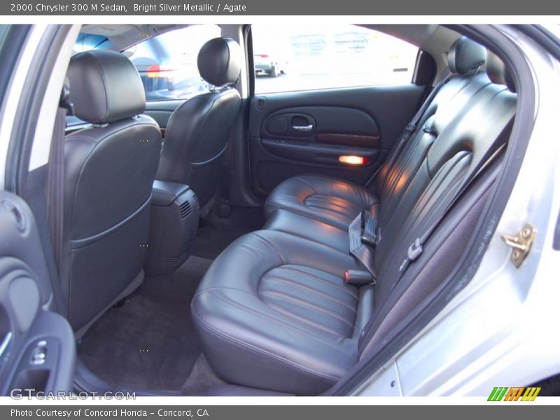 Bright Silver Metallic / Agate 2000 Chrysler 300 M Sedan