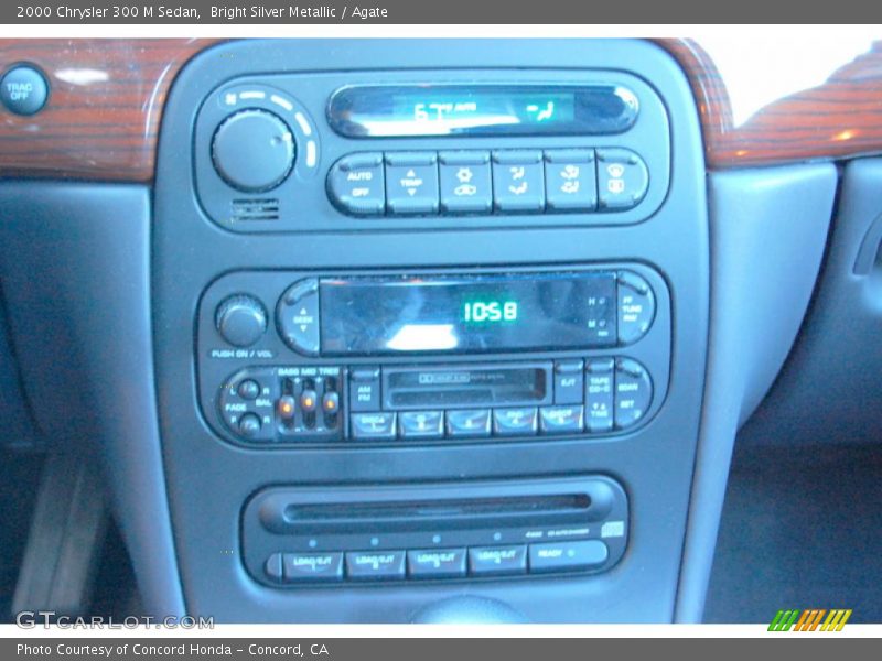 Bright Silver Metallic / Agate 2000 Chrysler 300 M Sedan