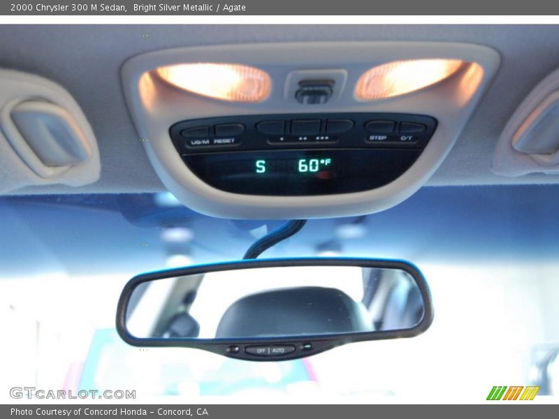 Bright Silver Metallic / Agate 2000 Chrysler 300 M Sedan