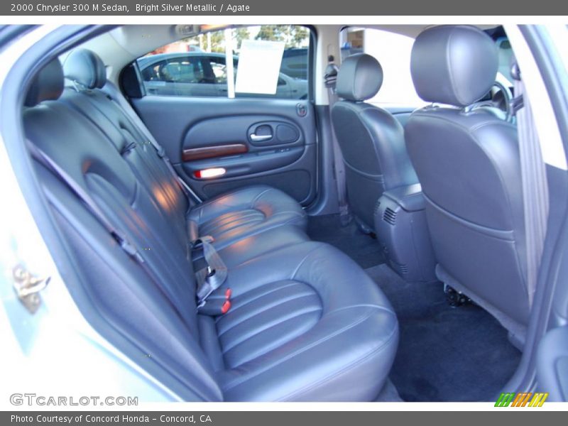 Bright Silver Metallic / Agate 2000 Chrysler 300 M Sedan