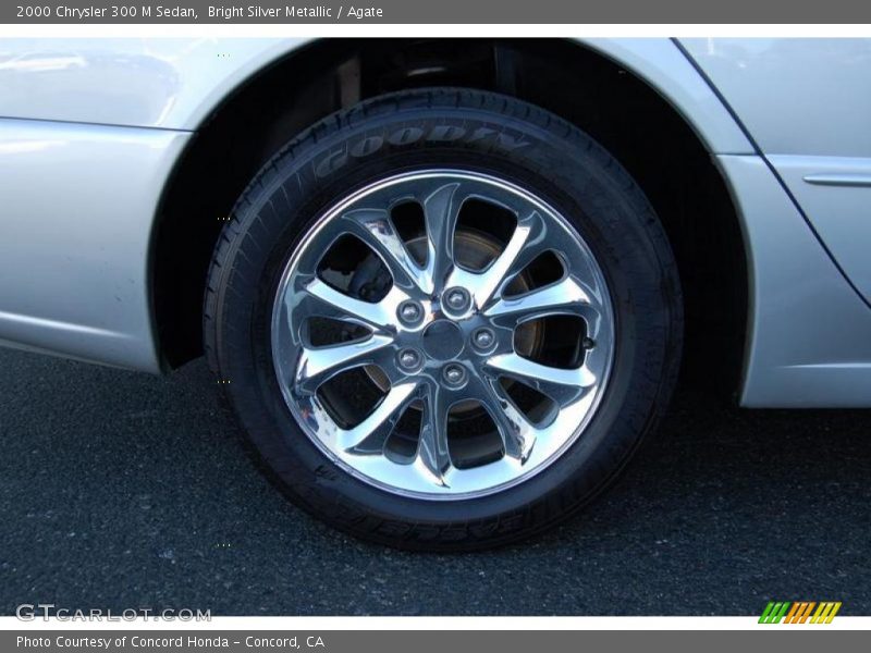 Bright Silver Metallic / Agate 2000 Chrysler 300 M Sedan