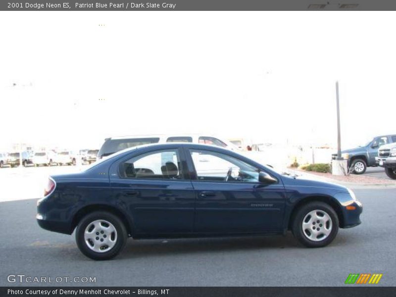 Patriot Blue Pearl / Dark Slate Gray 2001 Dodge Neon ES