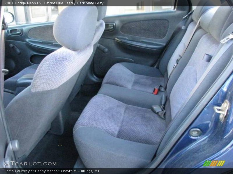 Patriot Blue Pearl / Dark Slate Gray 2001 Dodge Neon ES