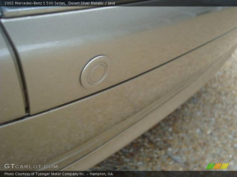 Desert Silver Metallic / Java 2002 Mercedes-Benz S 500 Sedan