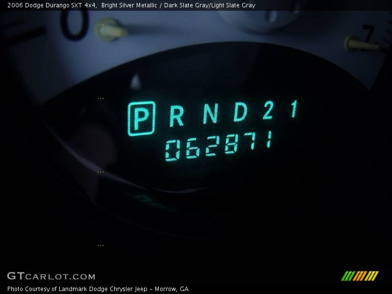 Bright Silver Metallic / Dark Slate Gray/Light Slate Gray 2006 Dodge Durango SXT 4x4