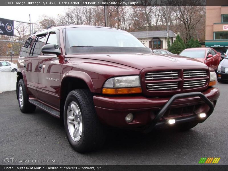 Dark Garnet Red Pearl / Dark Slate Gray/Taupe 2001 Dodge Durango R/T 4x4