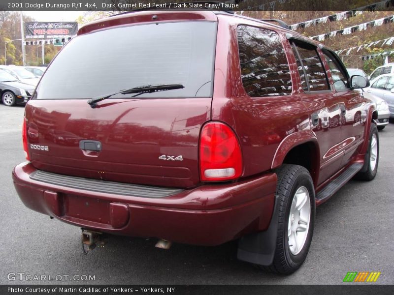 Dark Garnet Red Pearl / Dark Slate Gray/Taupe 2001 Dodge Durango R/T 4x4