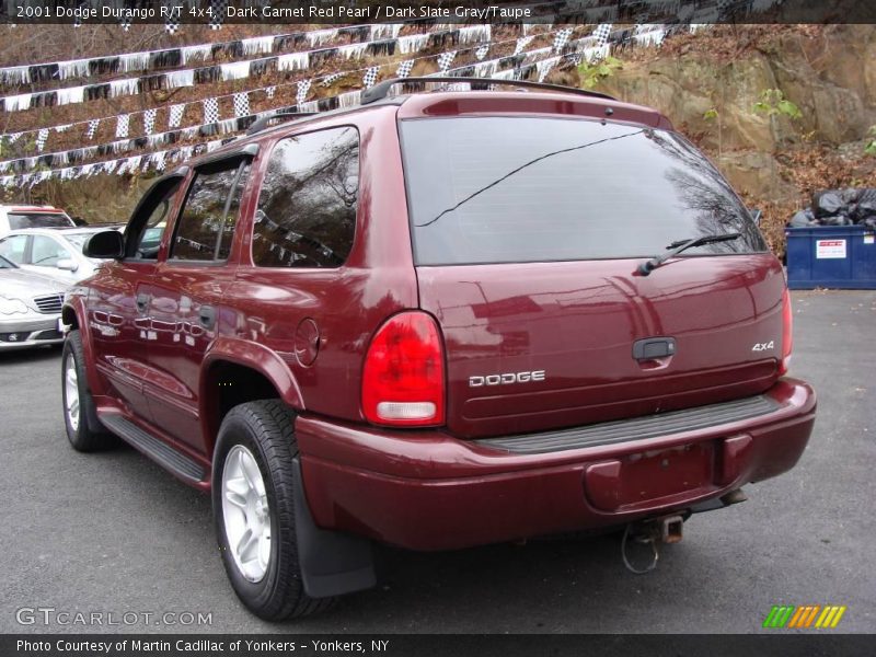 Dark Garnet Red Pearl / Dark Slate Gray/Taupe 2001 Dodge Durango R/T 4x4