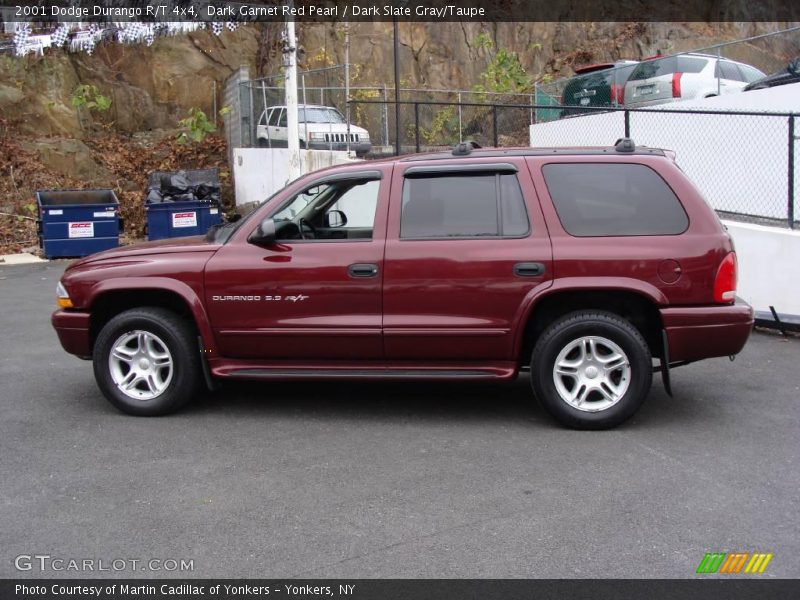Dark Garnet Red Pearl / Dark Slate Gray/Taupe 2001 Dodge Durango R/T 4x4