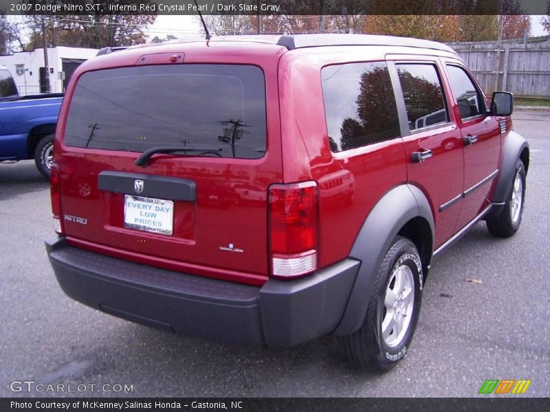 Inferno Red Crystal Pearl / Dark Slate Gray 2007 Dodge Nitro SXT