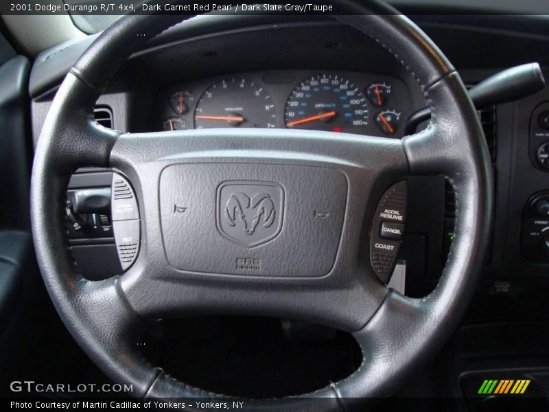 Dark Garnet Red Pearl / Dark Slate Gray/Taupe 2001 Dodge Durango R/T 4x4