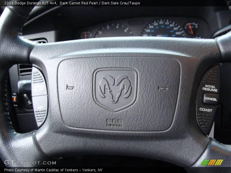 Dark Garnet Red Pearl / Dark Slate Gray/Taupe 2001 Dodge Durango R/T 4x4