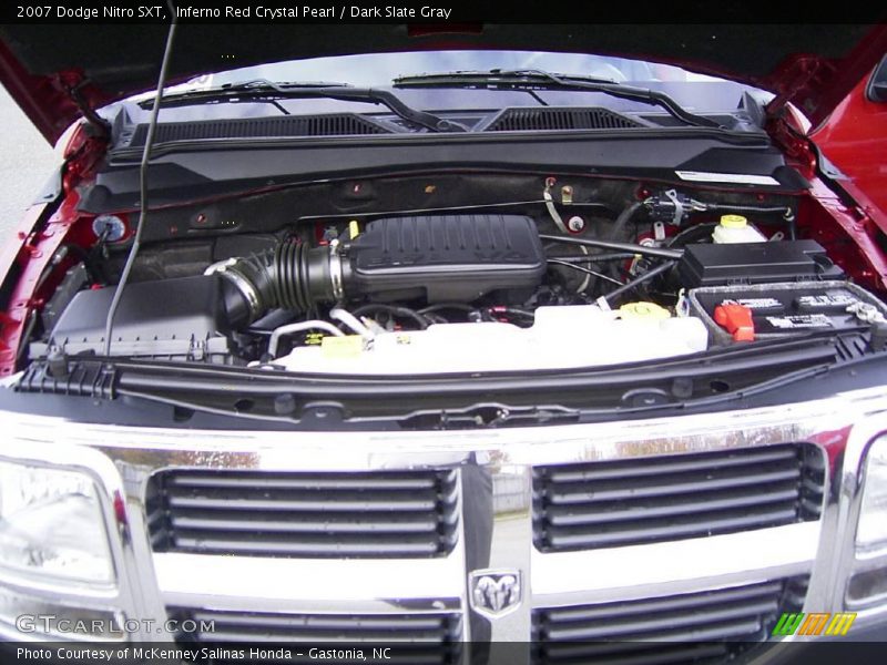 Inferno Red Crystal Pearl / Dark Slate Gray 2007 Dodge Nitro SXT