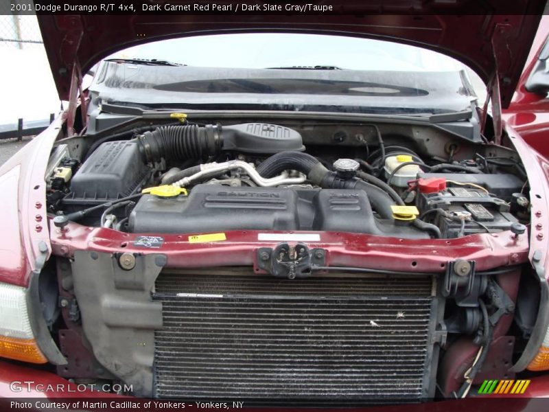 Dark Garnet Red Pearl / Dark Slate Gray/Taupe 2001 Dodge Durango R/T 4x4