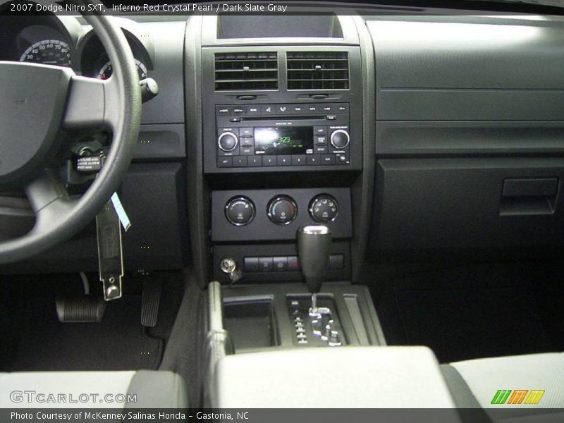 Inferno Red Crystal Pearl / Dark Slate Gray 2007 Dodge Nitro SXT