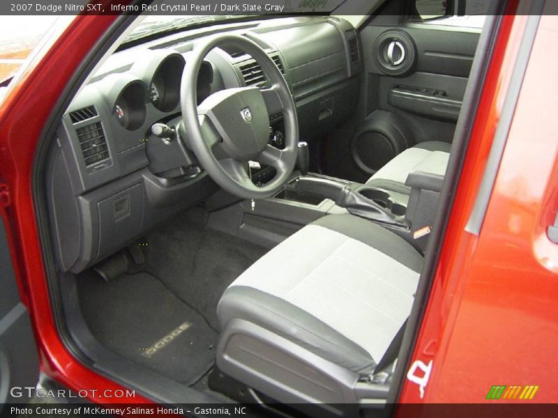 Inferno Red Crystal Pearl / Dark Slate Gray 2007 Dodge Nitro SXT