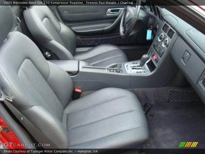 Firemist Red Metallic / Charcoal 2003 Mercedes-Benz SLK 230 Kompressor Roadster
