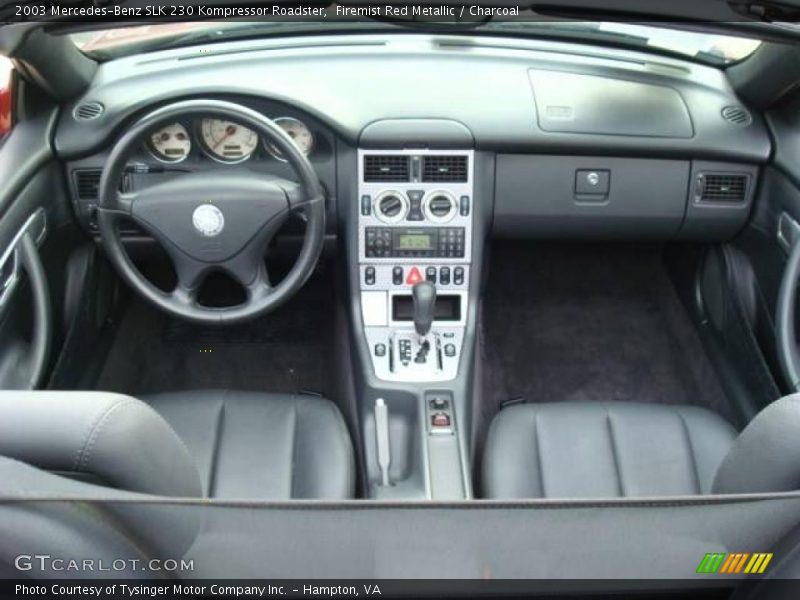 Firemist Red Metallic / Charcoal 2003 Mercedes-Benz SLK 230 Kompressor Roadster