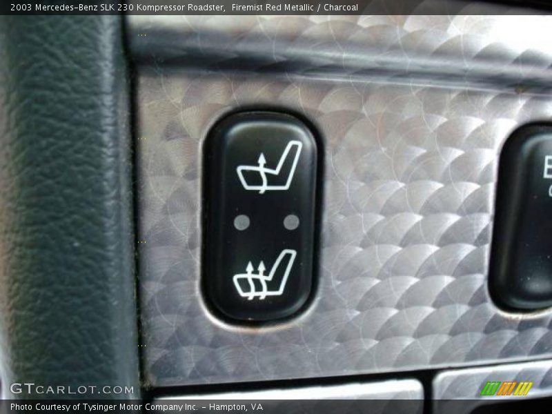 Firemist Red Metallic / Charcoal 2003 Mercedes-Benz SLK 230 Kompressor Roadster
