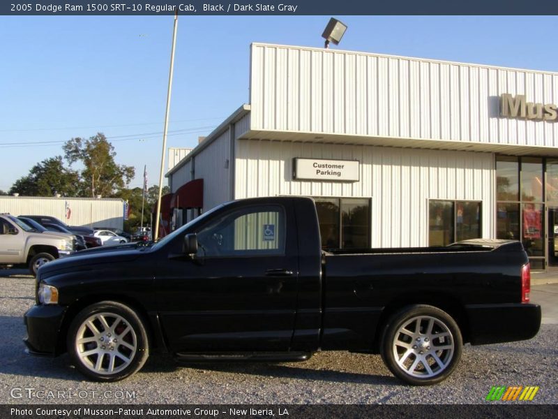 Black / Dark Slate Gray 2005 Dodge Ram 1500 SRT-10 Regular Cab