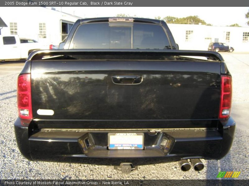 Black / Dark Slate Gray 2005 Dodge Ram 1500 SRT-10 Regular Cab