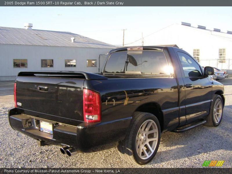 Black / Dark Slate Gray 2005 Dodge Ram 1500 SRT-10 Regular Cab