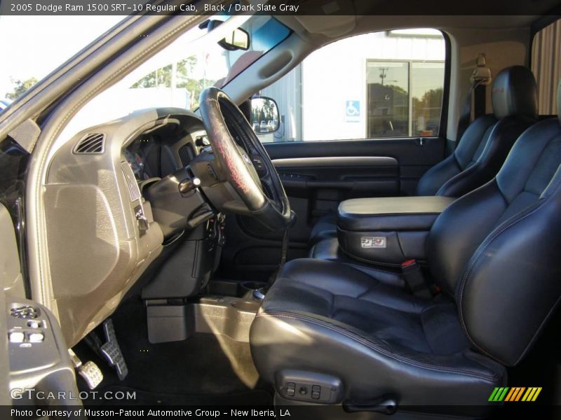 Black / Dark Slate Gray 2005 Dodge Ram 1500 SRT-10 Regular Cab